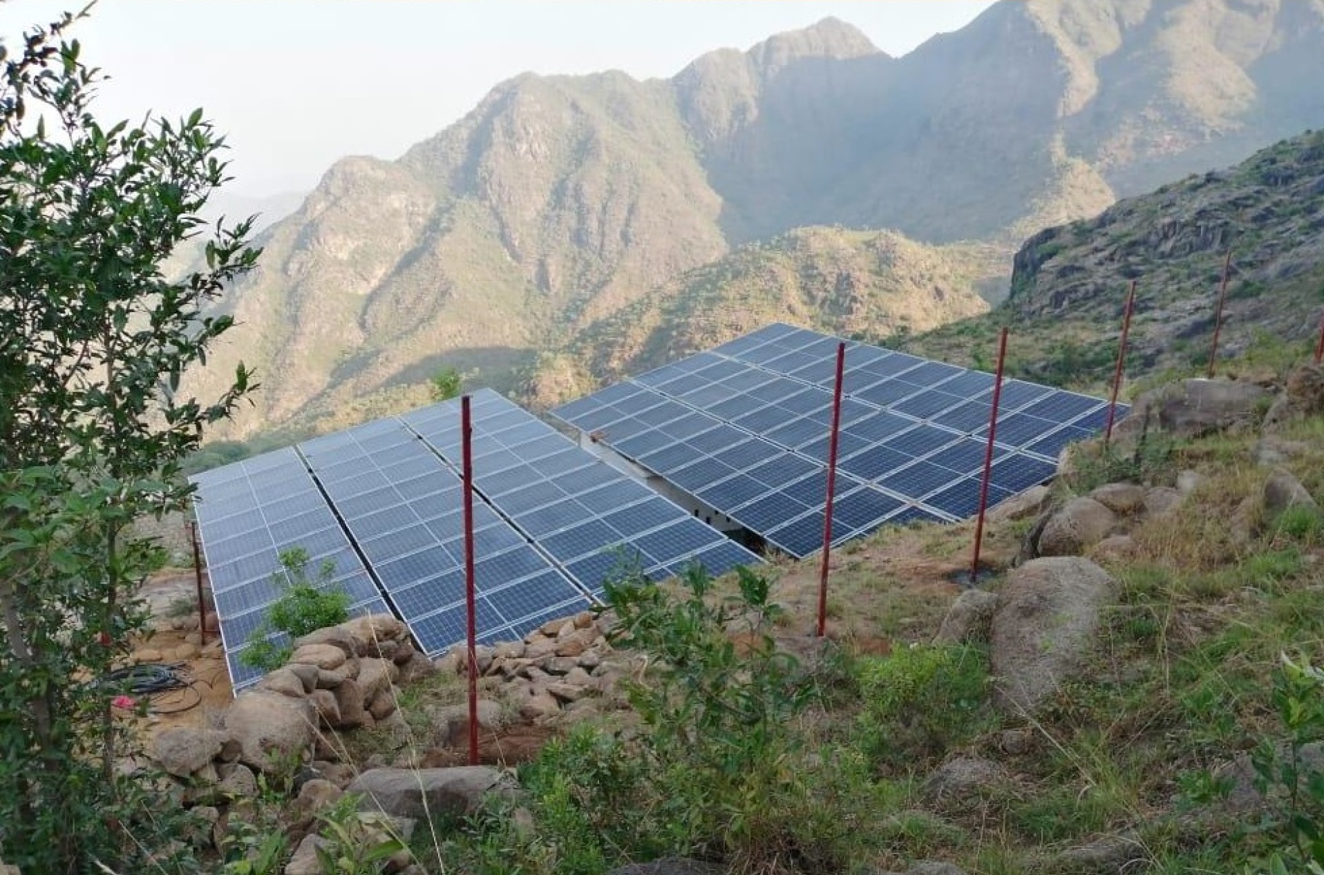 2 Solar pumping systems 9.3KW - 26KW